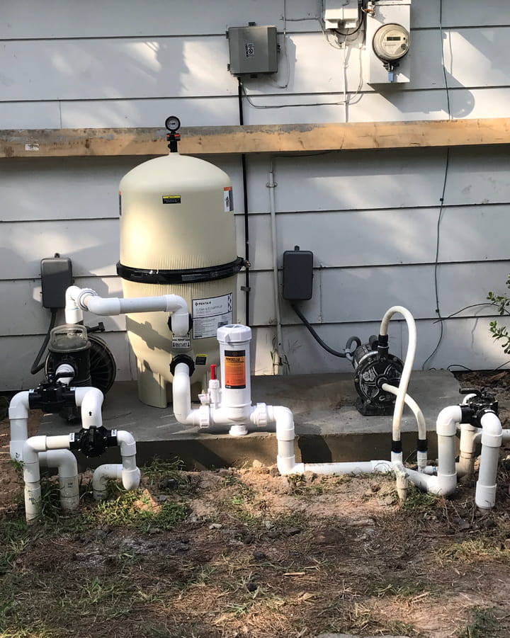 Pool leak detection project by A+ Leak Detection