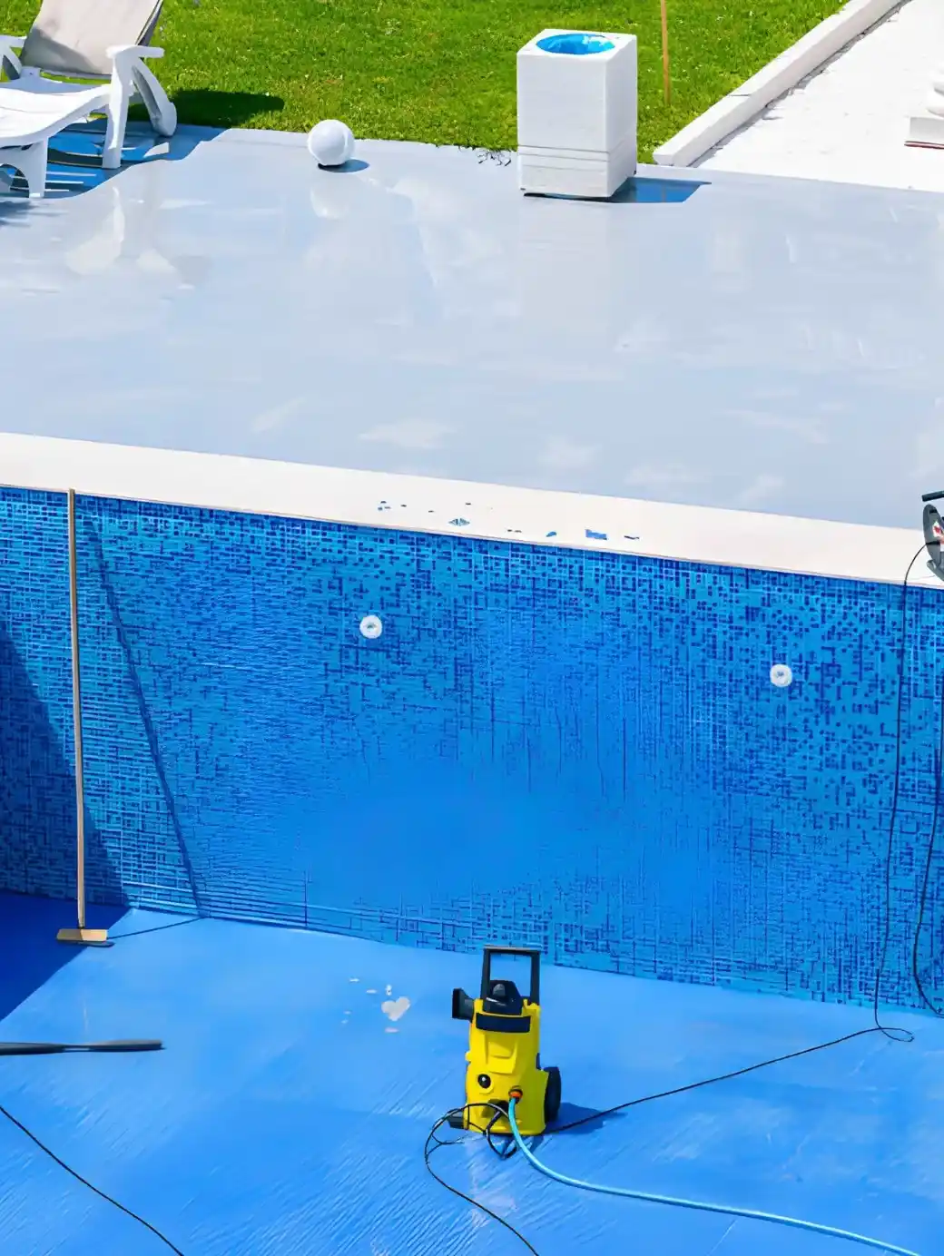 Pool leak detection project by A+ Leak Detection